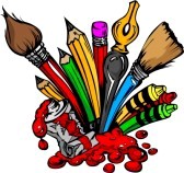 14842309-arte-e-back-to-school-supplies-pennelli-matite-colori-ad-olio-penne-pastelli-e-cartoon-immagine