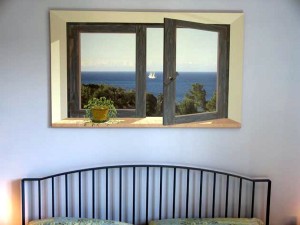 Trompe l'oeil eseguito a Napoli - abitazione privata