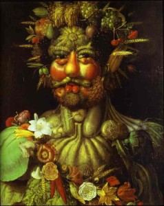 Arcimboldo - Ritratto di Rodolfo II d'Asburgo come Vertunno